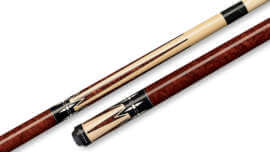 Players - Pool Cue Maple Diamond Overlay Graphics Wrapless - G-2290