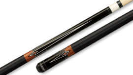Players - Pool Cue Black Antique Irish-Linen Wrap - HC07
