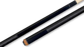 Players - Jump / Break Cue Black Irish-Linen Wrap - JB5