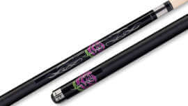 Players - Pool Cue Glitter Rose Graphics Linen Wrap - F-2770