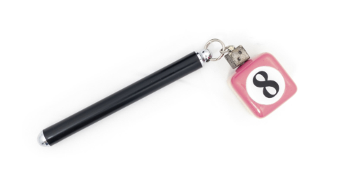 Chalk-Holder-8-Ball-Pink-Reverse-For-Sale