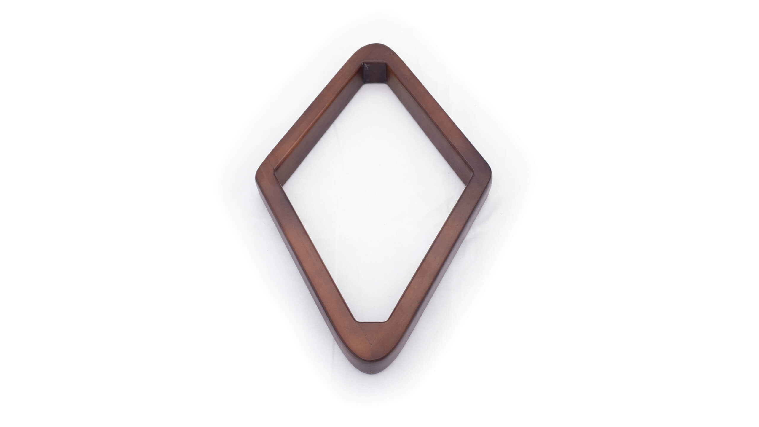 9-Ball Rack - Wood - Mahogany - Empty