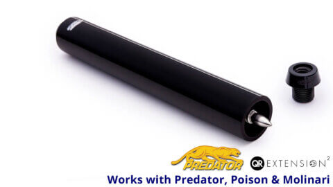 Predator QR2 Extender - 8 Inch - Glossy Black Works With Many Brands