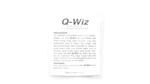 Q-Wiz Tip Tool - Package & Instructions