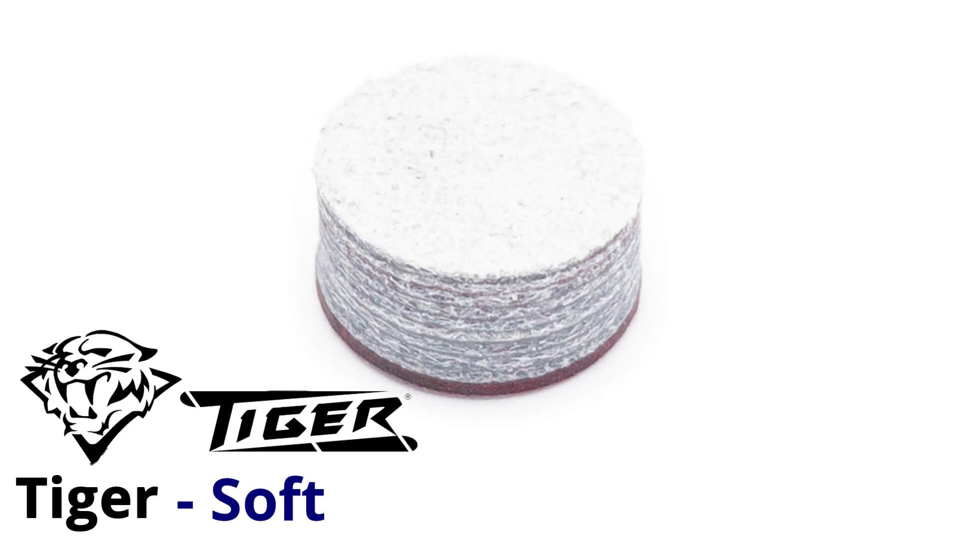 Tiger 'Tiger' Cue Tip Leather Soft • Billiards Direct