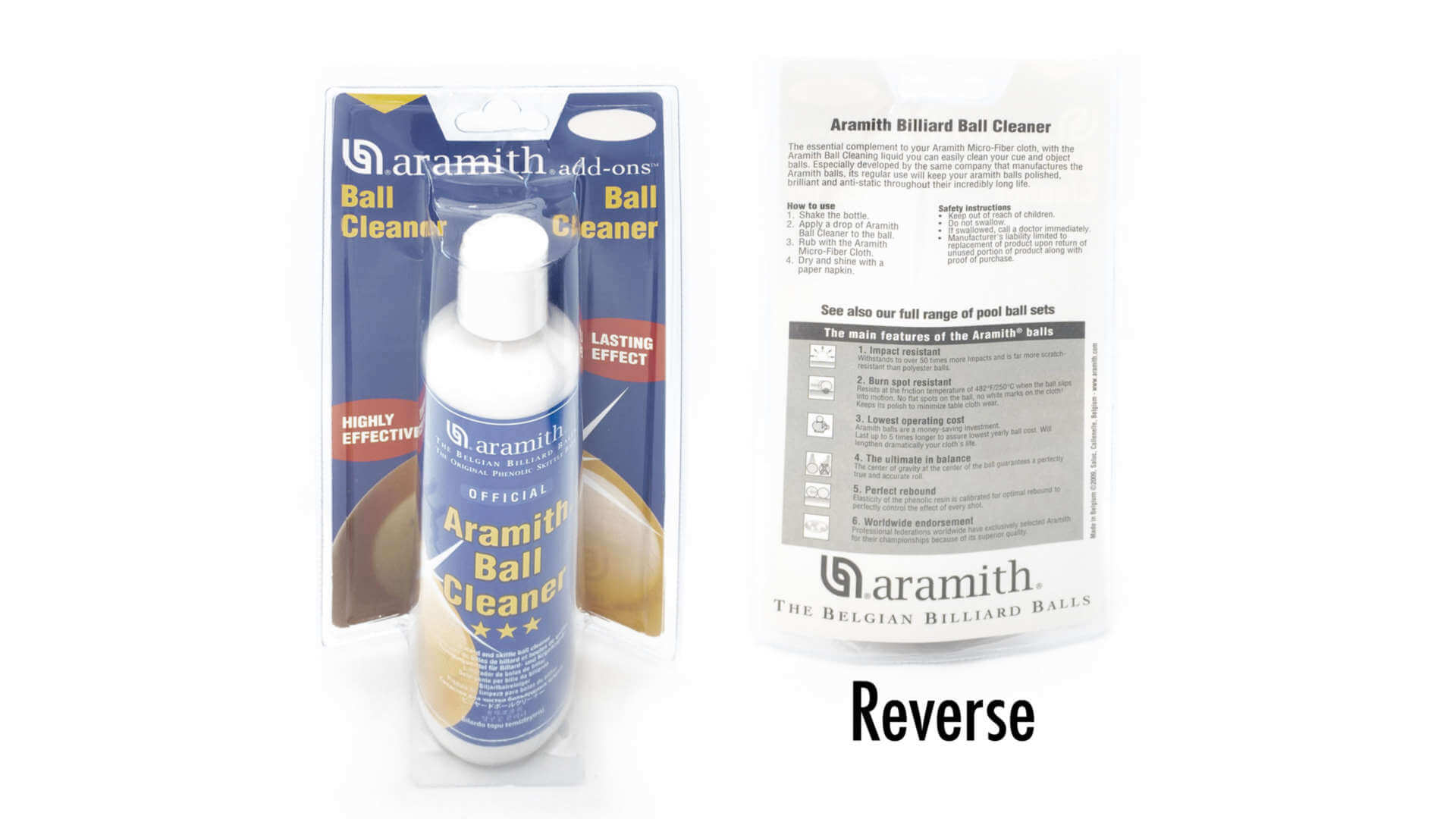 Aramith Pool Ball Cleaner Liquid • Billiards Direct