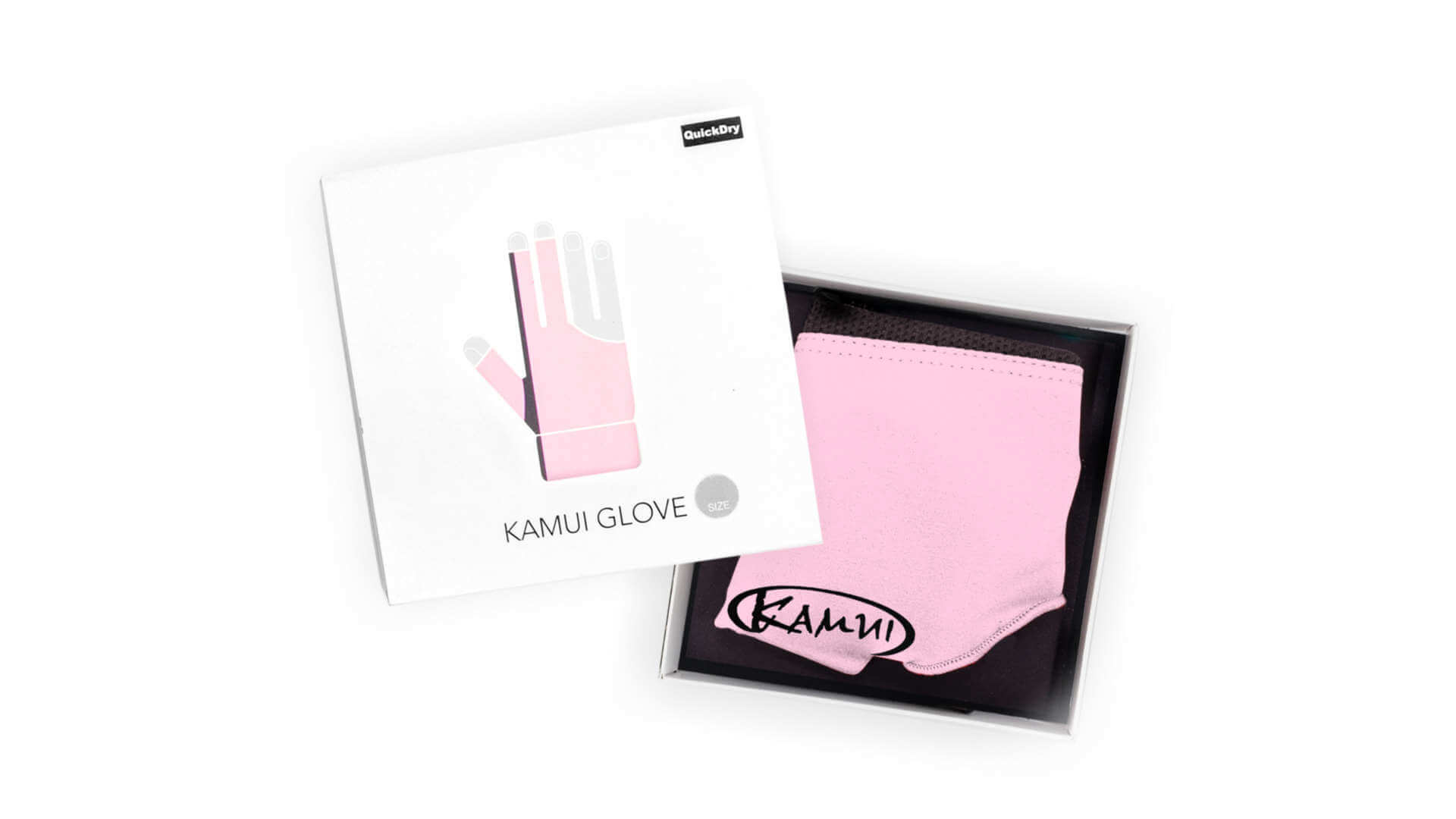 Kamui Billiard Glove Pink Right Hand • Billiards Direct