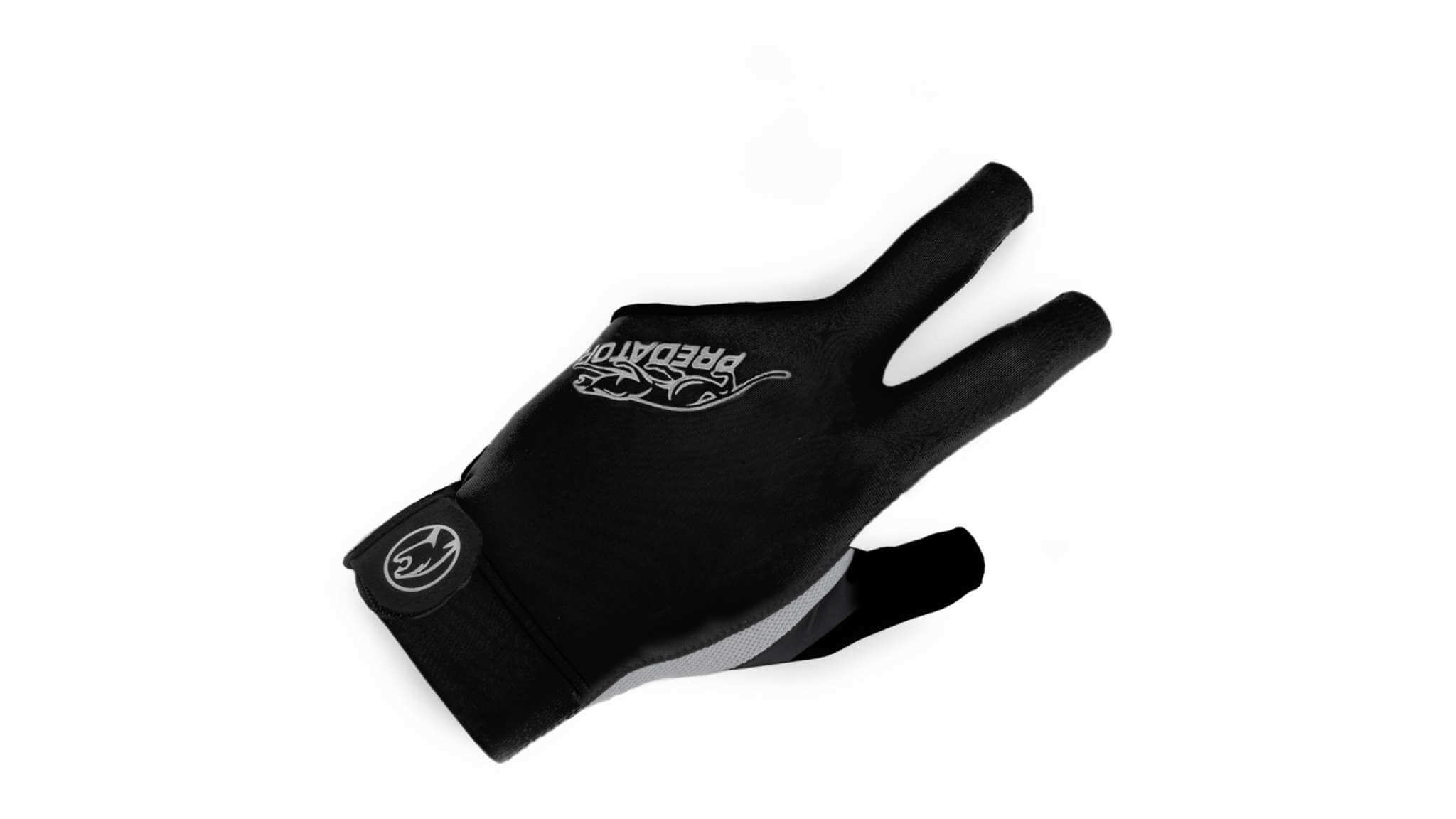 Predator Billiards Glove Black Grey Left Hand • Billiards Direct