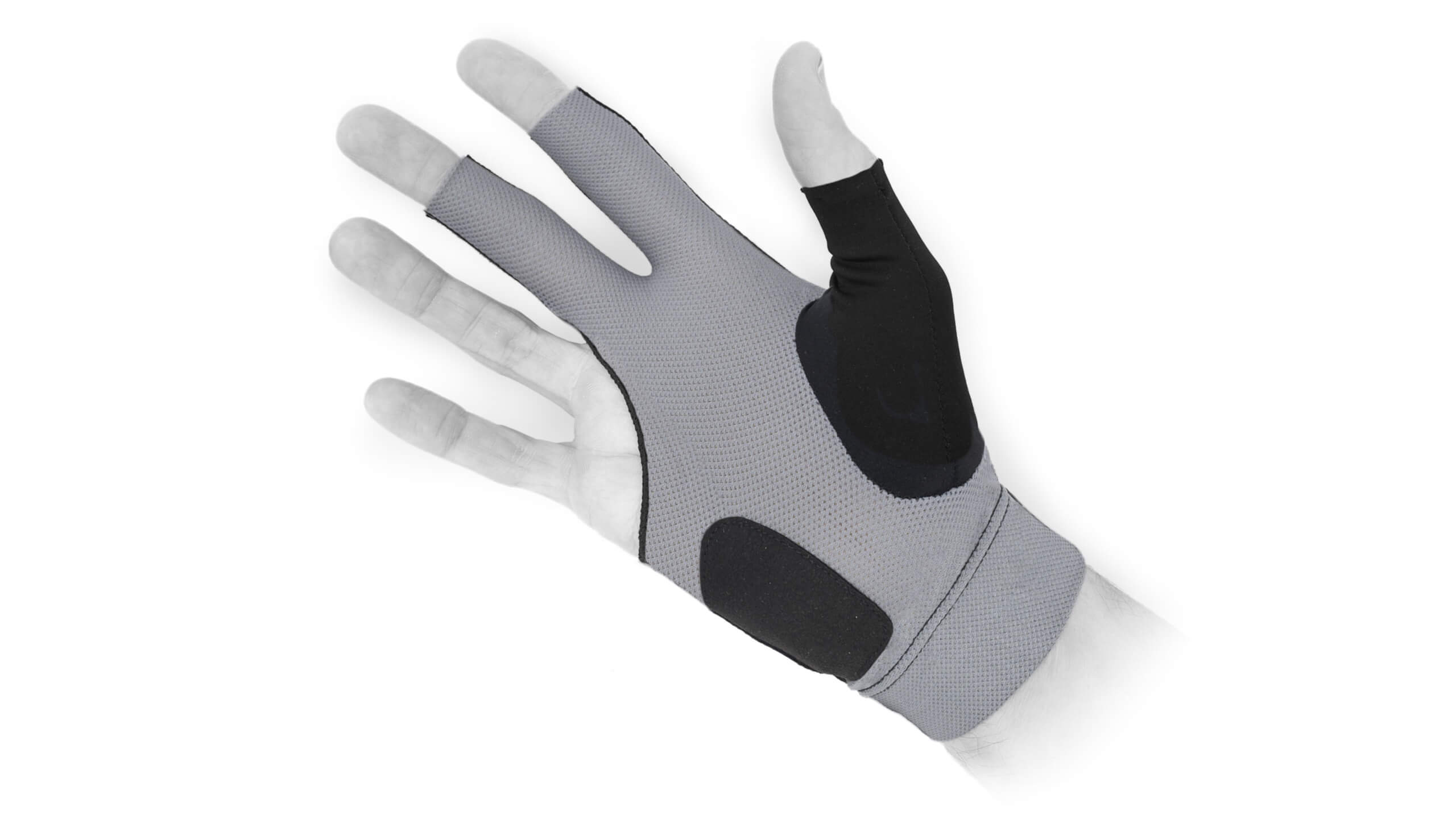 New Predator Second Skin GREY Logo RIGHT Hand Pool Glove L/XL One size 