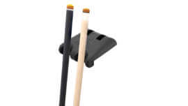 QClaw-Rubber-Cue-Holder-2-Front-Black-Cues-For-Sale