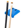 QClaw-Rubber-Cue-Holder-2-Front-Blue-Cues-For-Sale