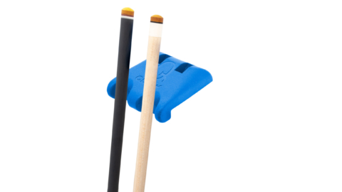 QClaw-Rubber-Cue-Holder-2-Front-Blue-Cues-For-Sale