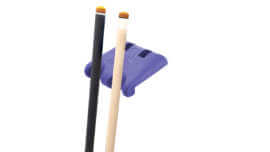 QClaw-Rubber-Cue-Holder-2-Front-Purple-Cues-For-Sale
