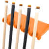 QClaw-Rubber-Cue-Holder-5-Front-Orange-Cues-For-Sale