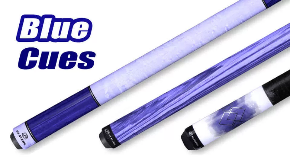 Blue Pool Cues for Sale