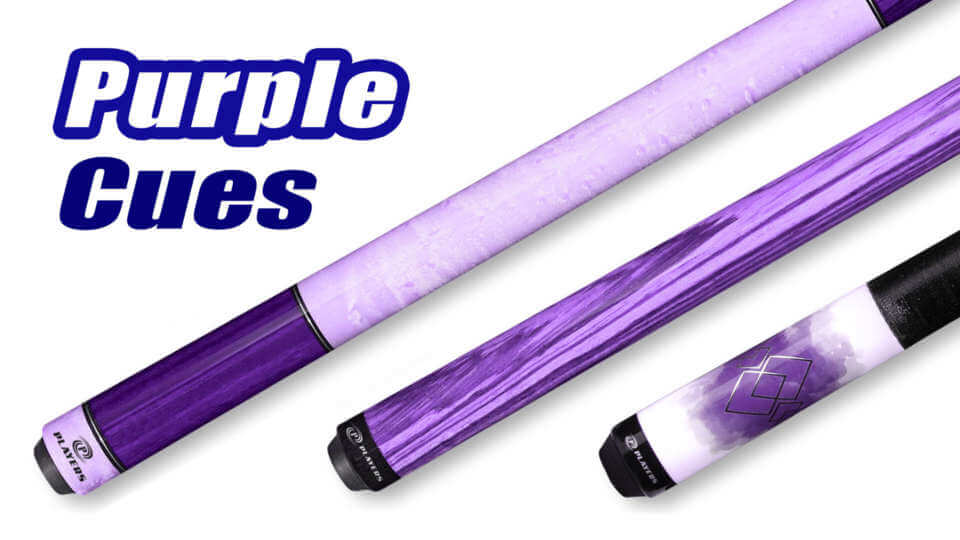 Purple Pool Cues for Sale