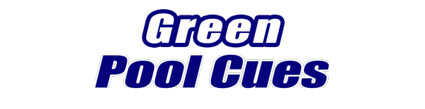 Green Pool Cues for Sale