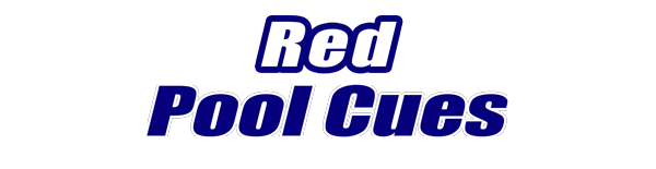 Red Pool Cues Red Pool Cues for Sale