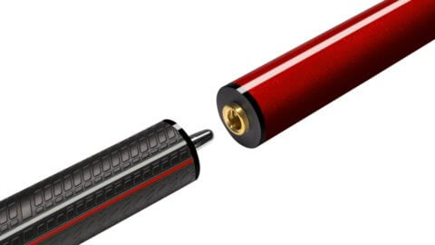 Predator Red BK Rush Jump / Break Cue Joint Sport Wrap for Sale