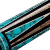 Predator - Valor SL2 Grey Pool Cue by Jacoby - Turquoise Inlay Detail