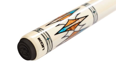 Predator - Ikon4 2 Pool Cue Curly Maple Points - Butt Detail