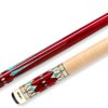 Predator - Ikon4 4 Pool Cue Burgundy-Stained Curly Maple Points - Wrapless for Sale