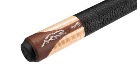 Predator Limited-Edition P3 REVO Natural-Finish Curly Maple & Leopard Wood - Butt Detail