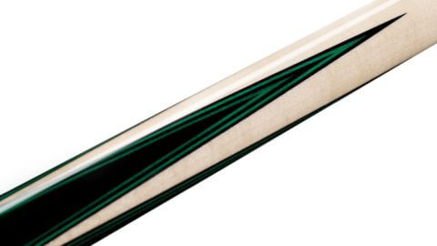 Predator - Sneaky Pete 4-Point Classics Pool Cue Green - Inlay Veneers