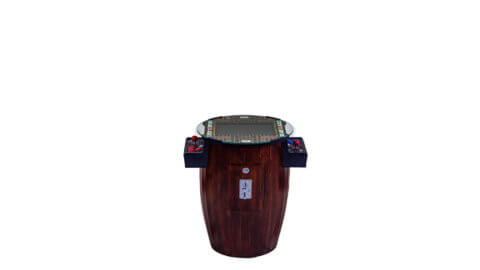 Barrel-Style Arcade Cocktail Table 2 Player for Sale