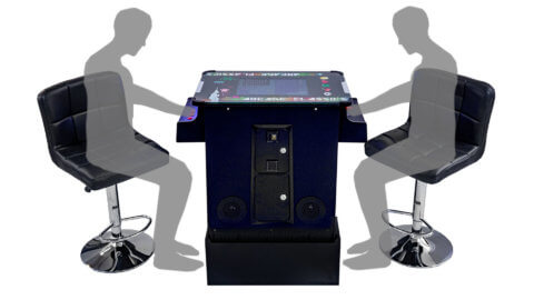 2 Player Cocktail Table Arcade Cabinet