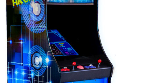 2 Player Arcade Cabinet Trackball - Detail