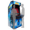 2 Player Widescreen Arcade Cabinet with Scale Stand-Ina