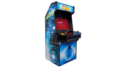 4 Player Arcade Cabinet Widescreen for Sale