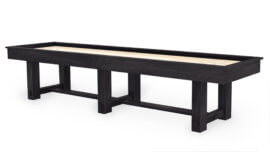 Plank & Hide - Shuffleboard Dark Wood - "Hamilton" - 12 Foot and 14 Foot