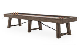 Plank & Hide - Shuffleboard Silvered-Oak - "Isaac" - 12-Foot and 14-Foot