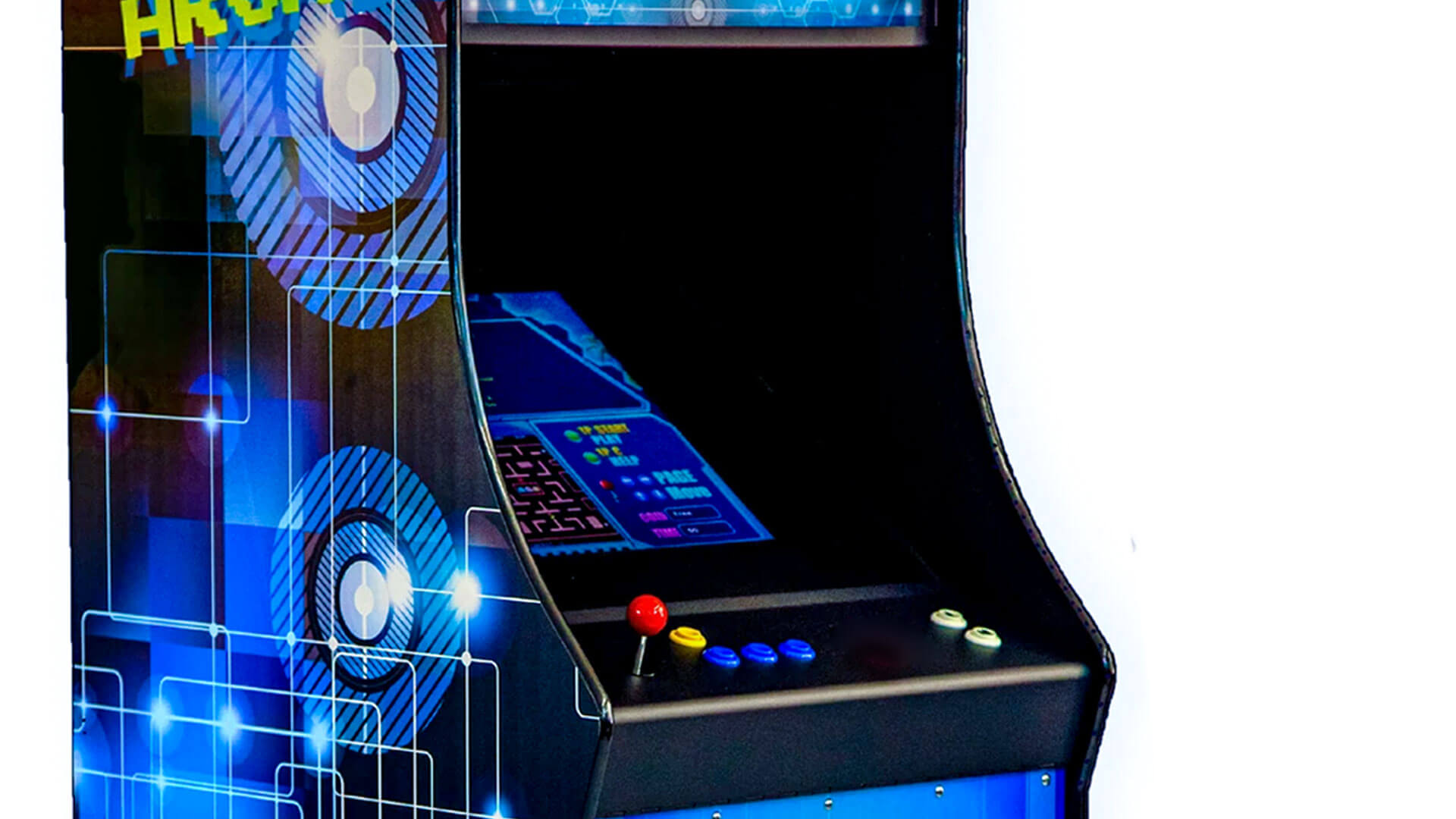 Upright1PlayerNoTrackball412-Detail