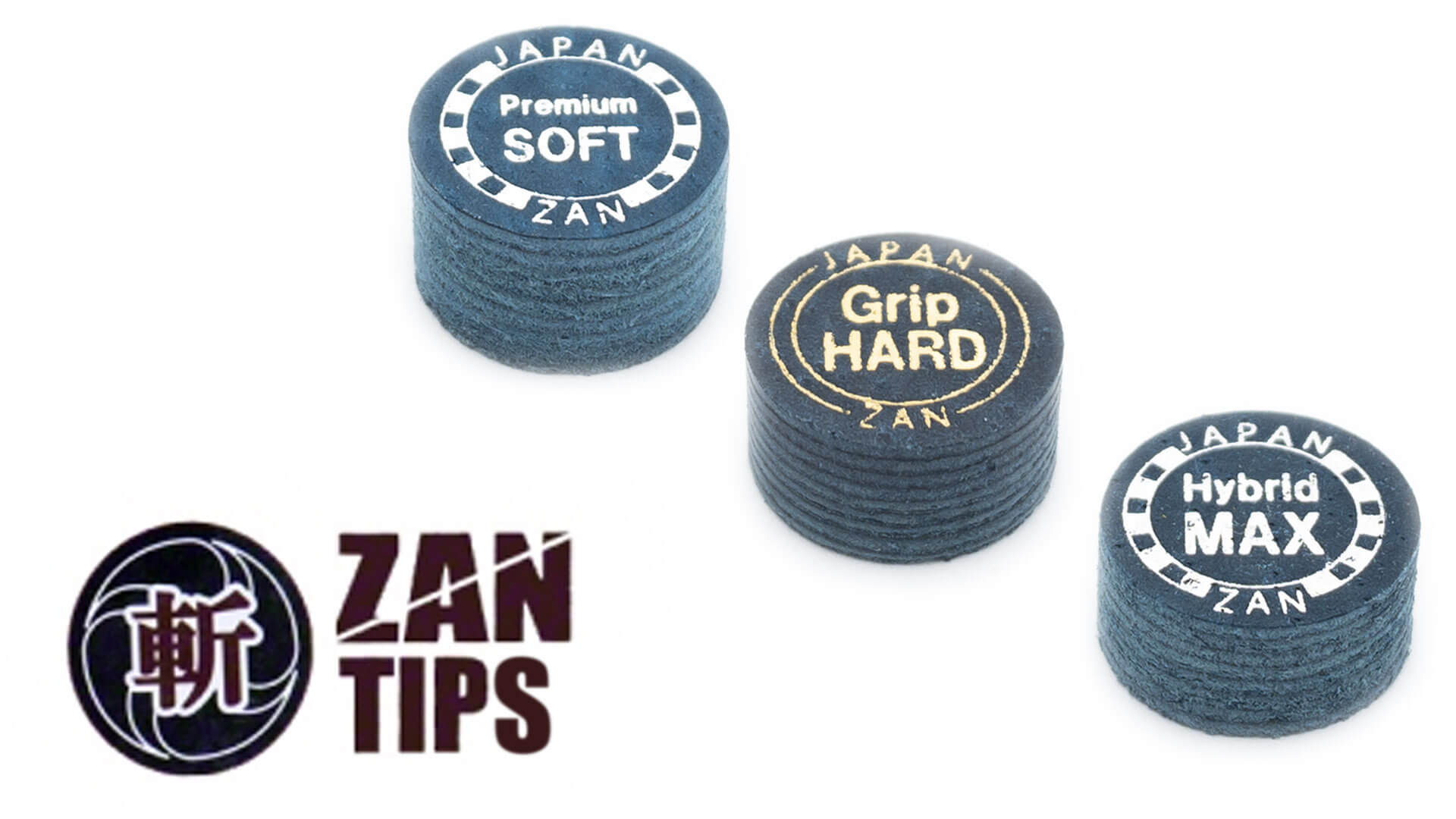 Zan Premium Pool Cue Tips Leather • Billiards Direct