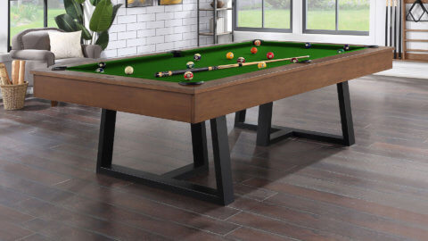 Imperial-Axial-Pool-Table-Whiskey-Life-Style-English-Green-Felt-for-Sale