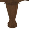 Imperial-Resolute-Whiskey-Ball-Claw-Legs-Pool-Table-Leg-Detail