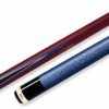 Predator-4-Point-Sneaky-Pete-Pool-Cue-Purple-Heart-Blue-Points-Irish-Linen-Wrap-for-Sale