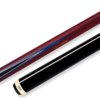 Predator-4-Point-Sneaky-Pete-Pool-Cue-Purple-Heart-Blue-Points-Wrapless-for-Sale