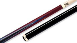 Predator-4-Point-Sneaky-Pete-Pool-Cue-Purple-Heart-Blue-Points-Wrapless-for-Sale
