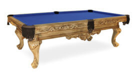 Golden-West-Bella-Pool-Table-Electric-Blue-Felt