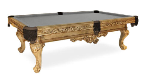 Golden-West-Bella-Pool-Table-Grey-Felt