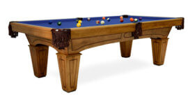 Golden-West-Brandon-Pool-Table-Electric-Blue-Felt