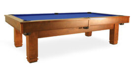 Golden-West-Broadway-Pool-Table-Electric-Blue-Felt