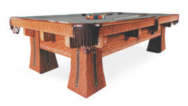 Golden-West-Kling-Pool-Table-Grey-Felt-For-Sale