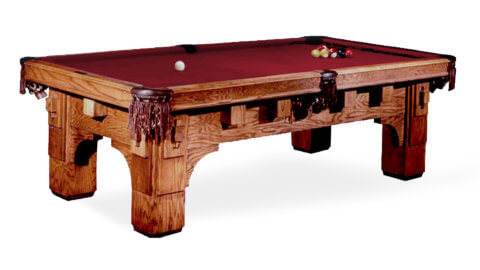 Golden-West-St.-Thomas-Pool-Table-Burgundy-Felt