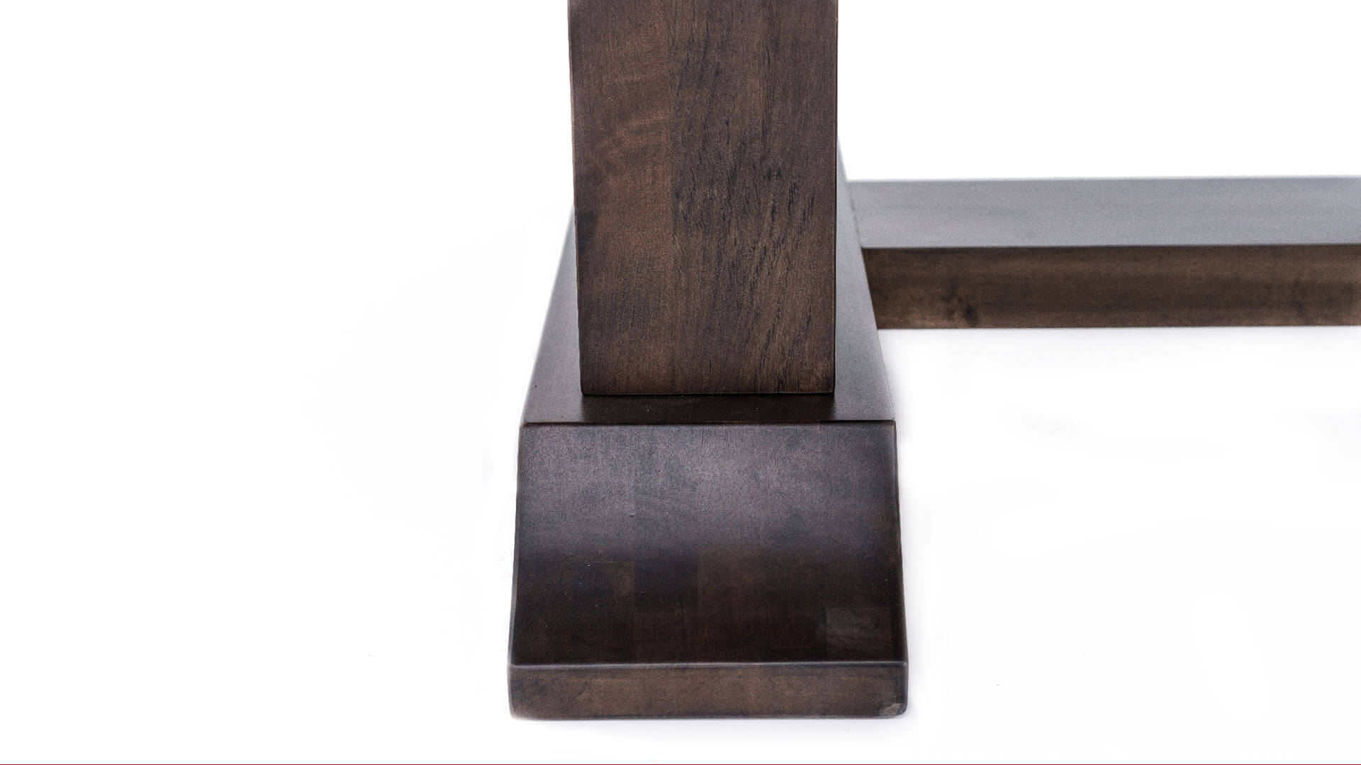 Plank-Hide-Lucas-Pool-Table-Leg-Detail-Grey-Felt-For-Sale