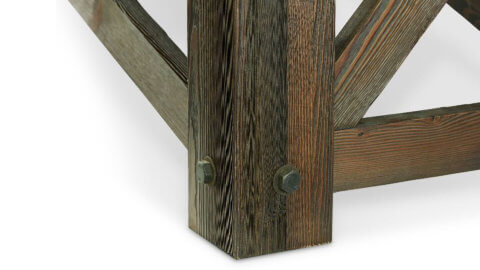 Plank-Hide-McCormick-Pool-Table-Leg-Detail-Grey-Felt-For-Sale